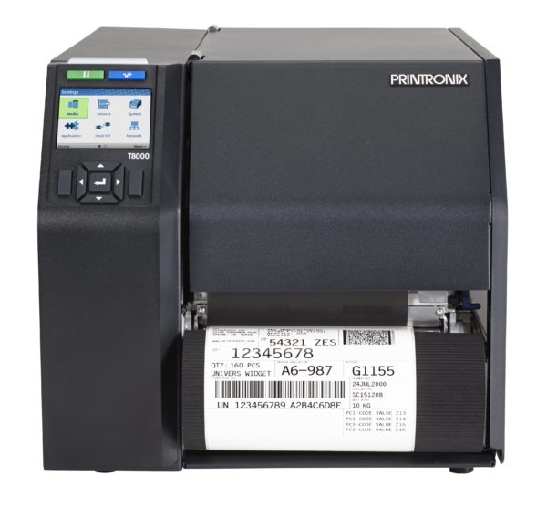 Printronix Auto ID T8000 Thermal Printer (with Rewinder)